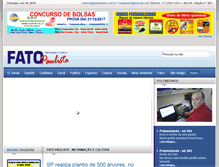 Tablet Screenshot of fatopaulista.com.br
